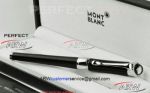 Perfect Replica MontBlanc Etoile De Black Rollerball Sliver Clip Pen